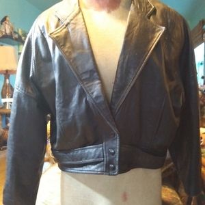 Ladies leather jacket